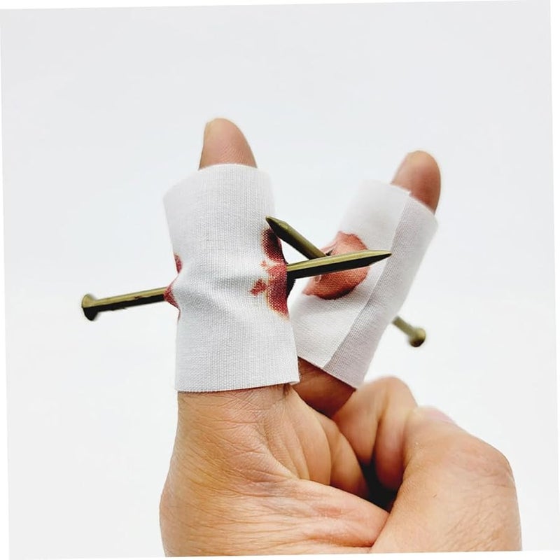 6 Pcs Fake Fingers Halloween Prank Props for Party Performance and Social Interaction - Image 5
